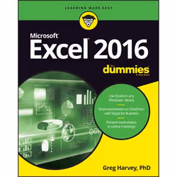 ISBN Excel 2016 For Dummies, Anglais, Livre broché, 432 pages
