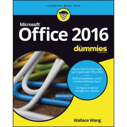 ISBN Office 2016 For Dummies