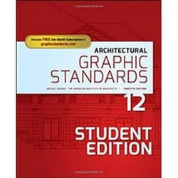 ISBN Architectural Graphic Standards 12e : Student Edition