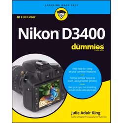 ISBN Nikon D3400 For Dummies, Anglais, Livre broché, 352 pages
