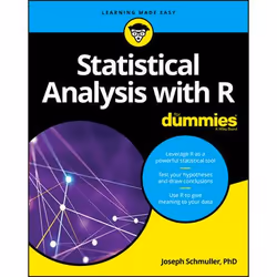 ISBN Statistical Analysis with R For Dummies, Anglais, Livre broché, 456 pages