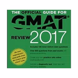 ISBN Official Guide for GMAT Review 2017 with Online Question Bank and Exclusive Video, Éducatif, Anglais, Livre broché, 864  ...