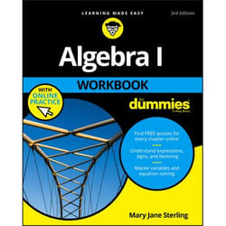 ISBN Algebra I Workbook For Dummies, 3rd Edition