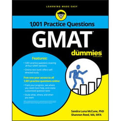 ISBN 1,001 GMAT Practice Questions For Dummies