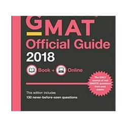 ISBN Official Guide for GMAT Review 2018 with Book + Online livre Éducatif Anglais