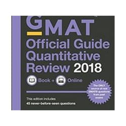 ISBN Official Guide for GMAT Quantitative Review 2018 with Book + Online livre Éducatif Anglais