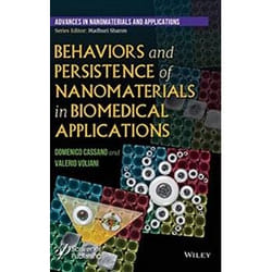ISBN Behaviors and Persistence of Nanomaterials in Biomedical Applications livre Santé, esprit et corps Anglais Couverture rigide