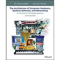 ISBN Architecture of Computer Hardware and Systems Software 6e livre Informatique et Internet Anglais
