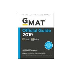 ISBN GMAT Official Guide 2019: Book + Online livre Education Anglais