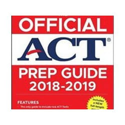 ISBN Official ACT Prep Guide, 2018-2019 Edition livre Éducatif Anglais