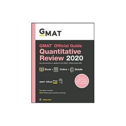 ISBN GMAT Official Guide 2020 Quantitative Review: Book + Online livre Education Anglais