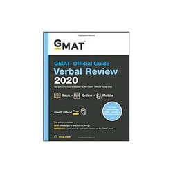ISBN GMAT Official Guide 2020 Verbal Review: Book + Online livre Education Anglais