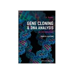 ISBN Gene Cloning And DNA Analysis 8e: An Introduction livre Biologie Anglais