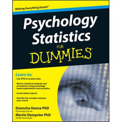 ISBN Psychology Statistics For Dummies