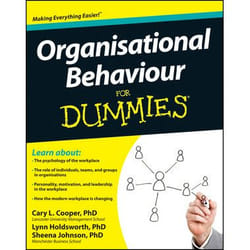 ISBN Organisational Behaviour For Dummies