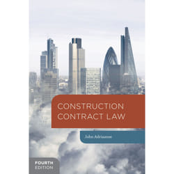 ISBN Construction Contract Law