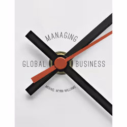 ISBN Managing Global Business, Anglais, Livre broché, 462 pages