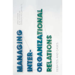ISBN Managing Inter-Organizational Relations