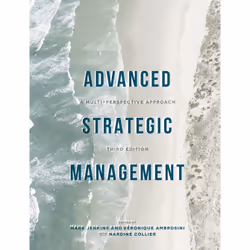ISBN Advanced Strategic Management, Anglais, Livre broché, 376 pages
