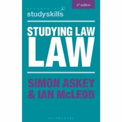ISBN Studying Law, Anglais, Livre broché, 264 pages