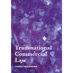 ISBN Transnational Commercial Law, Anglais, Livre broché, 341 pages