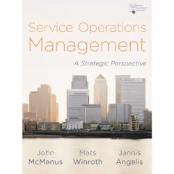 ISBN Service Operations Management, Anglais, Livre broché, 336 pages