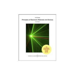 Principles Of Electronic Materials And Devices