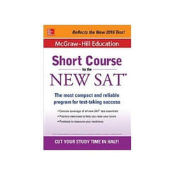 ISBN Short Course for the New SAT livre Education Anglais