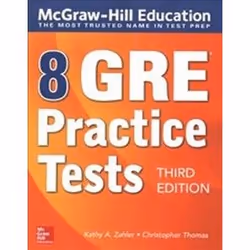 ISBN 8 GRE Practice Tests 3e, Education, Anglais, 544 pages