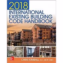 ISBN 2018 International Existing Building Code Handbook, Anglais, Couverture rigide