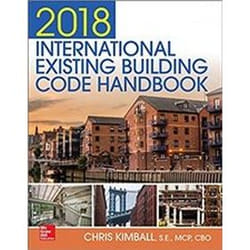 2018 International Existing Building Code Handbook - [Livre en VO]