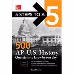 ISBN 5 Steps to a 5 : 500 AP U.S. History Questions to Know by Test Day 3e, Education, Anglais, 352 pages