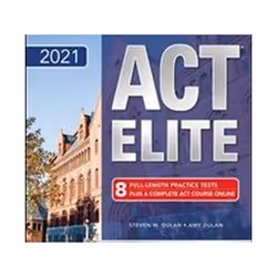 ISBN Mcgraw-Hill Education ACT ELITE 2021, Education, Anglais, Livre broché