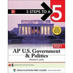 ISBN 5 Steps to a 5 : AP U.S. Government and Politics 2021 livre Education Anglais 352 pages