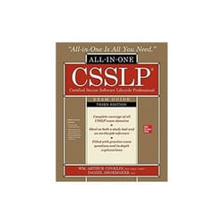 ISBN CSSLP Certified Secure Software Lifecycle Professional All-in-One Exam Guide 3e livre Informatique et Internet Anglais