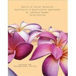 ISBN Basics of Social Research 3e PIE : Qualitative and Quantitative Approaches livre société Anglais
