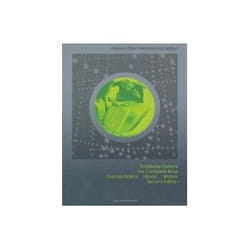ISBN Database Systems 2e PIE: The Complete Book livre Informatique et Internet Anglais