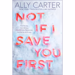 ISBN Not If I Save You First, Anglais, Couverture rigide, 297 pages