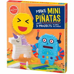 KLUTZ Make Mini Piñatas, Kit de loisirs créatifs pour enfants, 6 an(s), Papier, Multicolore, 1 pièce(s)