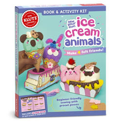 KLUTZ Sew Your Own Ice Cream Animals