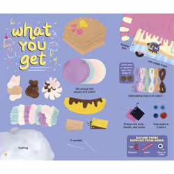 KLUTZ Sew Your Own Ice Cream Animals