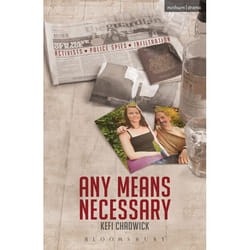 ISBN Any Means Necessary livre Théatre Anglais
