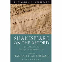 ISBN Shakespeare on the Record (Researching an Early Modern Life), Anglais, Couverture rigide, 264 pages