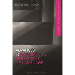 ISBN Advances in Experimental Philosophy of Language livre philosophie Anglais Livre broché 204 pages