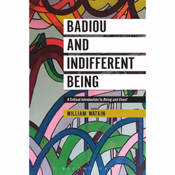 ISBN Badiou and Indifferent Being (A Critical Introduction to Being and Event), Anglais, Livre broché, 296 pages