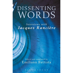 ISBN Dissenting Words (Interviews with Jacques Rancière) livre Anglais Livre broché 384 pages