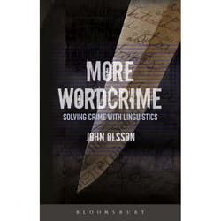 ISBN More Wordcrime (Solving Crime With Linguistics)