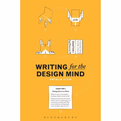 ISBN Writing for the Design Mind, Anglais, Livre broché, 200 pages