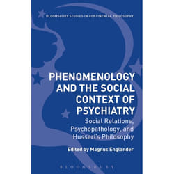 ISBN Phenomenology and the Social Context of Psychiatry (Social Relations, Psychopathology, and Husserl's Philosophy) livre philosophie Anglais Couverture rigide