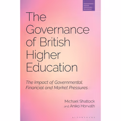 ISBN The Governance of British Higher Education, Anglais, Couverture rigide, 224 pages